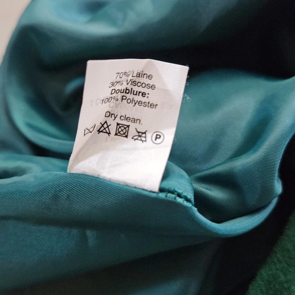 J. Crew Womens Green Wool Blend Pencil Skirt Size 0 Style 46575